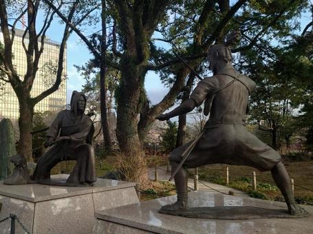 사진, 후쿠오카현 고쿠라시, 고쿠라 성, 간류 지마, 