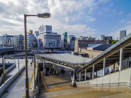 【東京都】台東区・上野駅 上野駅,上野,名所の写真素材