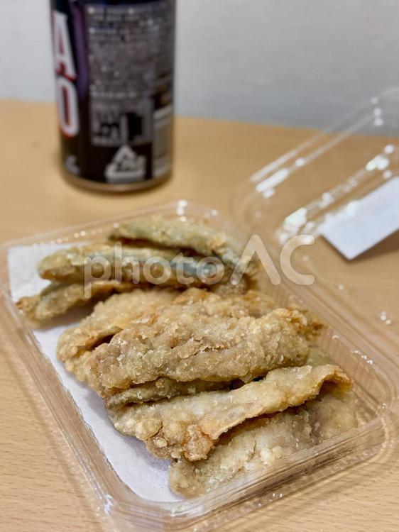 スーパーで買った鯵の竜田揚げ 竜田揚げ,アジ,魚肉の写真素材