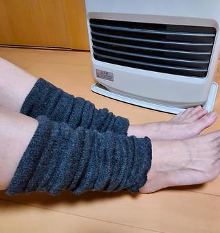 レッグウォーマー② レッグウォーマー,足,脚の写真素材