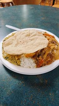 ワイカト大学でカレーのランチ ワイカト大学でカレーのランチ ニュージーランド,バックパッカー,nzの写真素材