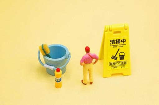 清掃中の人 イメージ 清掃中の人 イメージ 清掃,清掃業,清掃中の写真素材