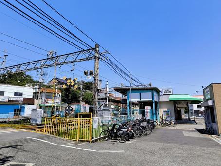神戸電鉄粟生線、押部谷駅 神戸電鉄粟生線、押部谷駅 神戸電鉄,粟生線,押部谷駅の写真素材