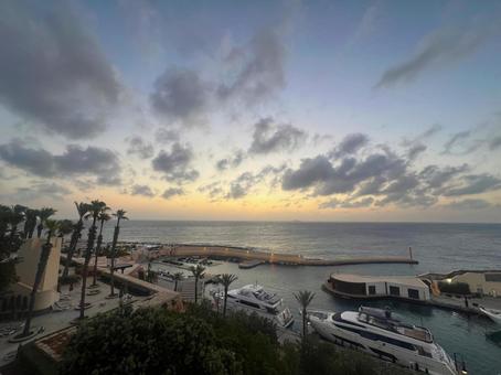 マルタのある朝 空,旅,ヨーロッパの写真素材