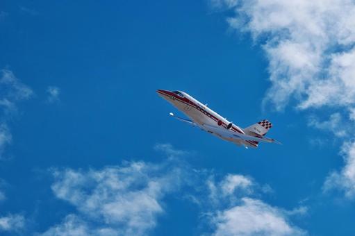 入間航空祭　U-680A　飛行点検隊 入間基地,航空祭,航空自衛隊の写真素材