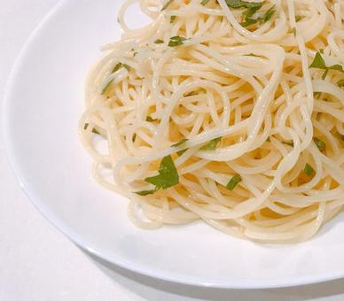 Green shiso pasta, JPG