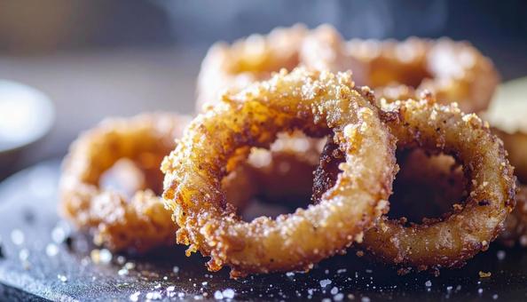 揚げ物　イカリングの写真