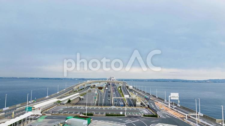 東京　海ほたる 海,観光地,東京の写真素材