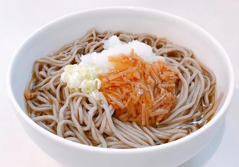 なめ茸おろし蕎麦 なめ茸おろし蕎麦 なめ茸おろし蕎麦,なめ茸大根おろし蕎麦,おろしなめ茸蕎麦の写真素材