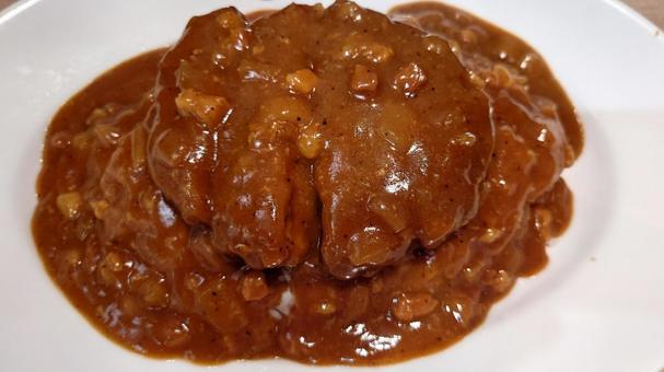 メンチカツカレー メンチカツカレーの写真