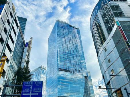 東京の大きなビル② ビル,建物,東京の写真素材