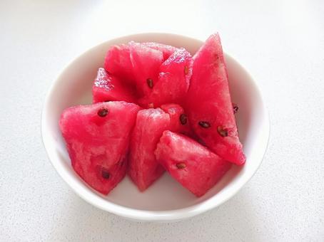 カット済みのスイカ カット済みのスイカ スイカ,野菜,フルーツの写真素材