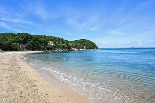 海 海 香川,観光,豊島の写真素材