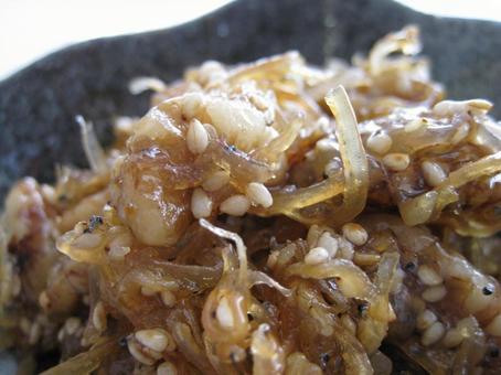 くるみ白魚 惣菜 おかず くるみ白魚 惣菜 おかずの写真