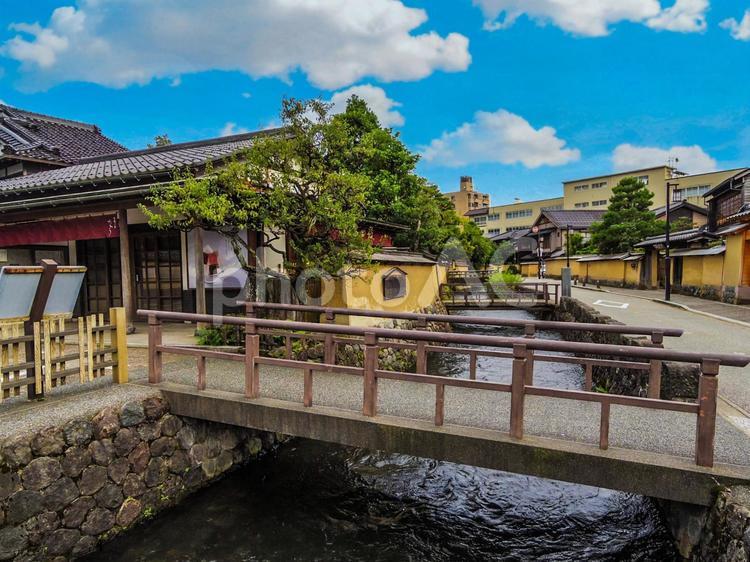 【石川県】金沢市の長町武家屋敷跡 長町武家屋敷跡,金沢市,石川県の写真素材