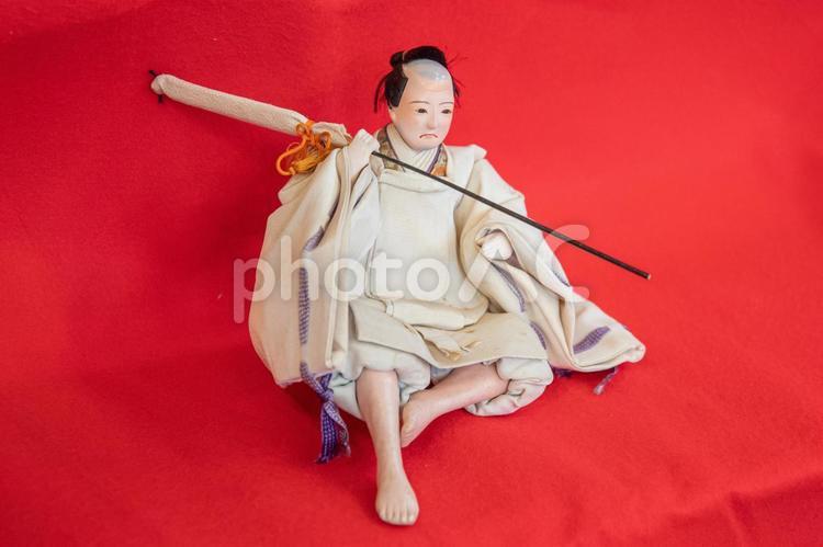 関東雛の仕丁（怒り上戸） 怒り上戸,関東雛,一般的の写真素材