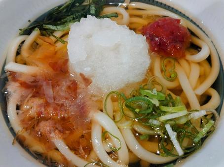 夏にぴったりおろしうどん 夏にぴったりおろしうどんの写真