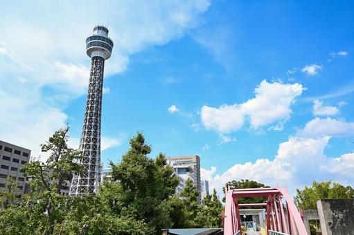 横浜・マリンタワー 横浜・マリンタワー 横浜,マリンタワー,タワーの写真素材