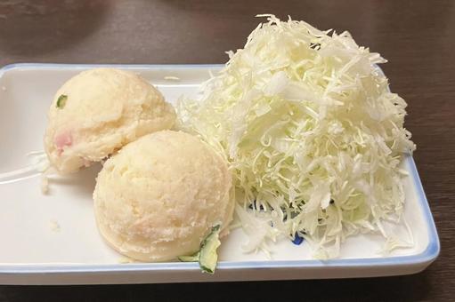 ポテトサラダ ポテトサラダ,サラダ,ポテトの写真素材