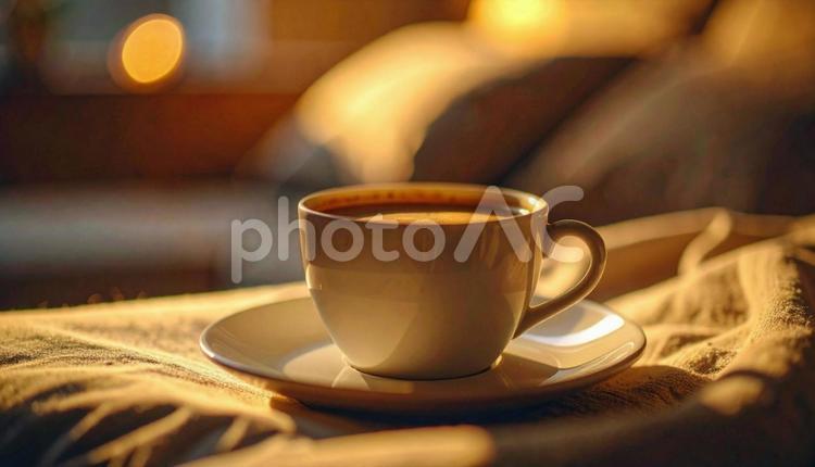 コーヒーのある風景 コーヒー,ドリンク,ホットの写真素材