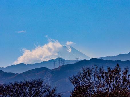 雲と富士山 雲と富士山の写真