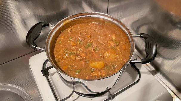 具だくさんのカレー 具だくさんのカレー カレー,具だくさん,食べ物の写真素材