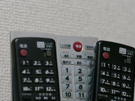 テレビのリモコン リモコン,テレビ,家電の写真素材