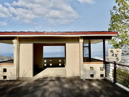 小樽市・旭展望台 旭展望台,旭,展望台の写真素材