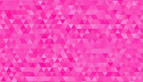 ピンク色の三角形の幾何学パターン背景の写真
