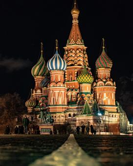 ロシア、モスクワ赤の広場 モスクワ,ロシア,聖ワシリーの写真素材