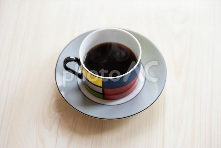 ほっと一息つくカフェタイム ホットコーヒー,ホット,コーヒーの写真素材