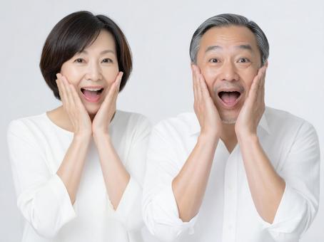 驚く 驚くの写真