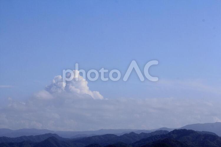 空と雲 空,雲,夏の写真素材