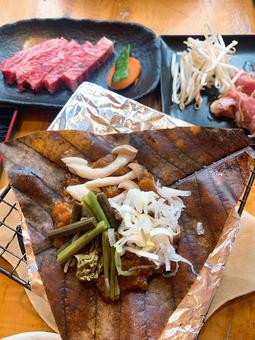 Photo, baba, local cuisine, miyoshi park, 