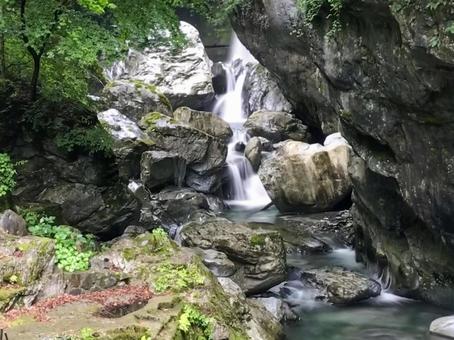 奥多摩の小滝 奥多摩の小滝 奥多摩,多摩,東京の写真素材