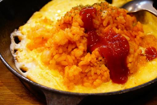 オムライスの写真