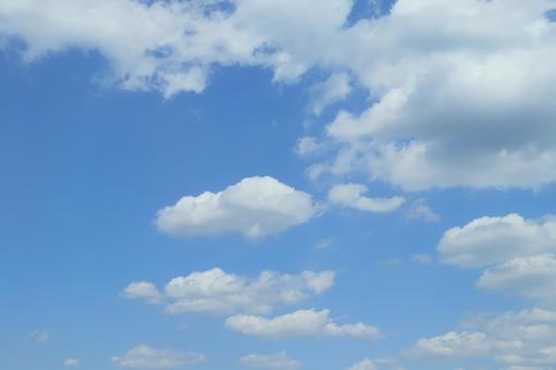 夏空 空,夏空,晴れの写真素材