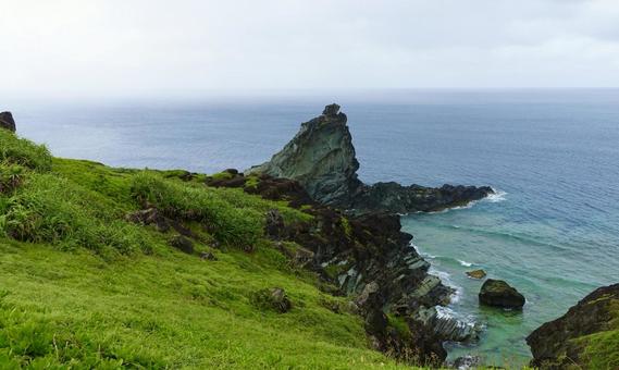 石垣島 御神崎から見る海の風景 沖縄 石垣島 御神崎から見る海の風景 沖縄の写真