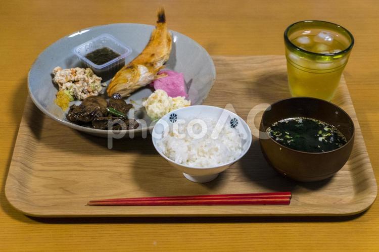 キンキの塩焼き定食 キンキ,キンキの塩焼き,キンキの塩焼き定食の写真素材
