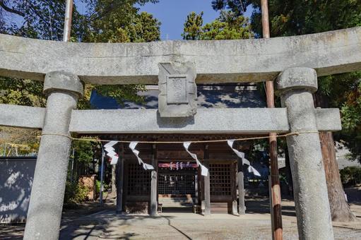 初鹿野諏訪神社 初鹿野諏訪神社,神社,伝説の写真素材