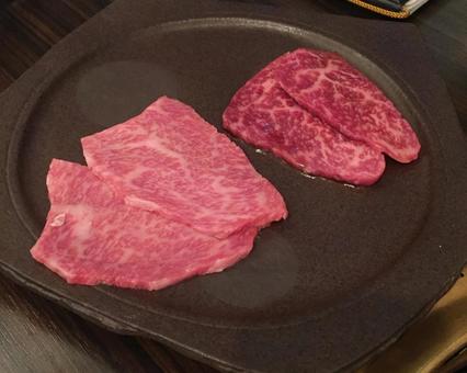 高級焼肉店で焼肉 焼肉,肉,焼肉店の写真素材