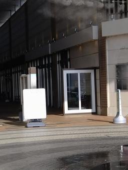 Photo, shopping street, mist, schwaszow, 