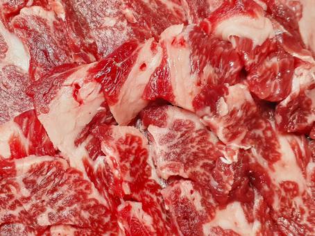 国産牛肉 三角バラカルビ用 国産牛肉 三角バラカルビ用 牛肉,ビーフ,国産の写真素材