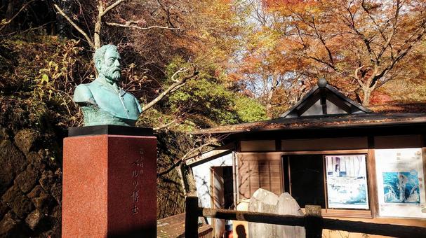 ベルツ博士像 ベルツ博士像 ベルツ博士像,ベルツ,胸像の写真素材