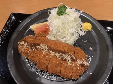 とんかつ@101 とんかつ,トンカツ,豚カツの写真素材