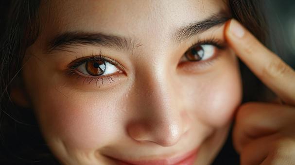 自然な美しさを表現した、若いアジア人女性 自然な美しさを表現した、若いアジア人女性の写真