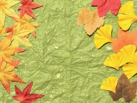 和紙 秋のイメージ 和紙 秋のイメージ 和紙,秋,紅葉の写真素材