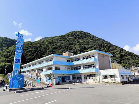 むろと廃校水族館、高知県室戸市 むろと廃校水族館、高知県室戸市 むろと廃校水族館,水族館,学校の写真素材