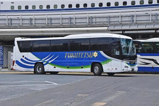 日野セレガ　高速バス　福鉄 夜行バス,高速バス,旅行の写真素材