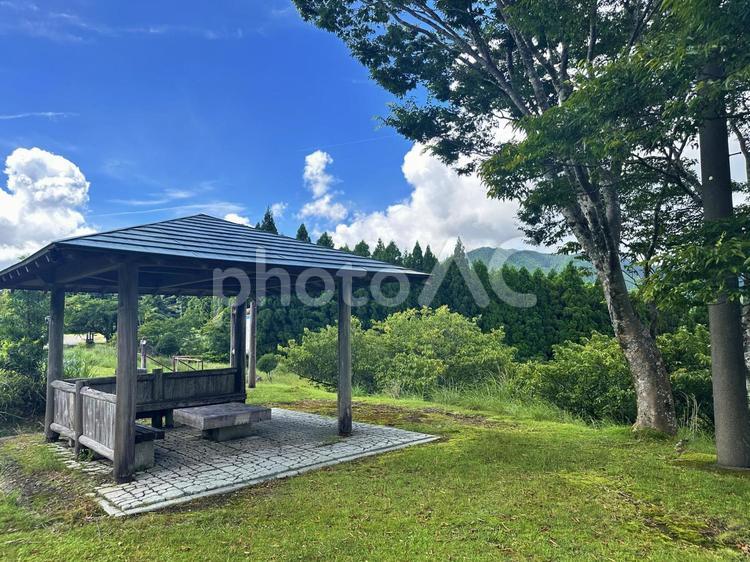 那智高原公園　熊野古道周辺 那智勝浦町,大雲取山,熊野古道入口の写真素材